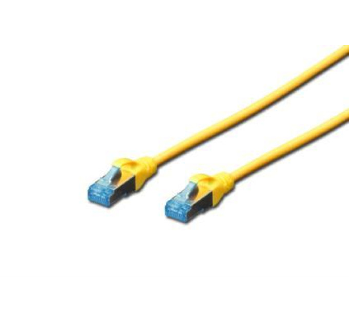 Digitus Патч-корд Digitus 5м, cat.5e, SF-UTP, AWG 26/7, yellow (DK-1531-050/Y)