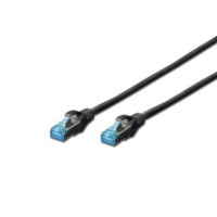 Патч-корд Digitus 5м, cat.5e, SF-UTP, AWG 26/7, black (DK-1531-050/BL)