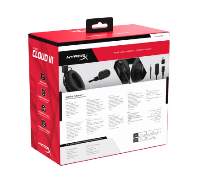 HyperX Навушники HyperX Cloud III Black (727A8AA)