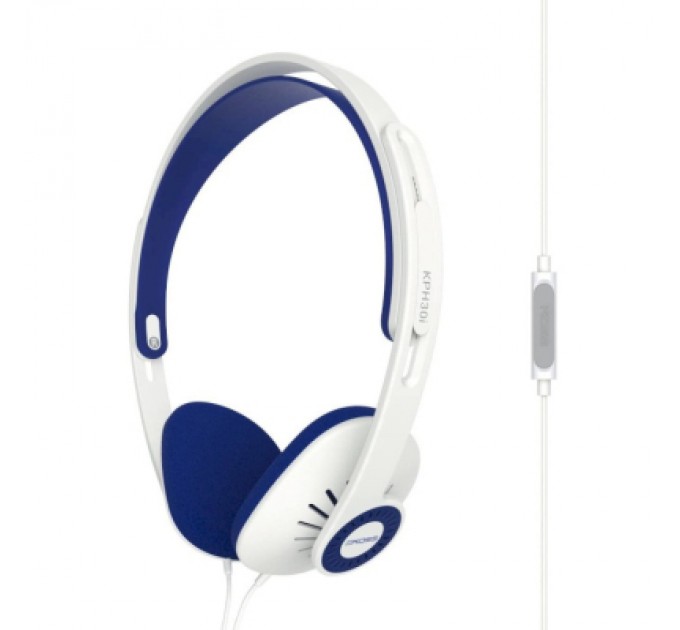 Koss Навушники Koss KPH30iW On-Ear Mic White (195166.101)