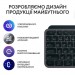 Logitech Клавіатура Logitech MX Keys S Wireless UA Graphite (920-011593)