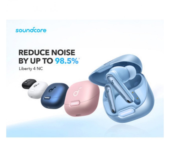 Anker Навушники Anker SoundСore Liberty 4 NC Pastel Pink (A3947G51)