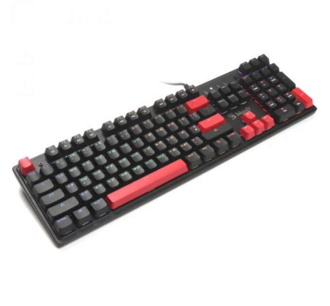 A4Tech Клавіатура A4Tech Bloody S510R RGB BLMS Switch Red USB Black (Bloody S510R Fire Black)