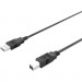 HP Кабель для принтера USB 2.0 AM/BM 1.5m HP (DHC-PT100-1.5M)
