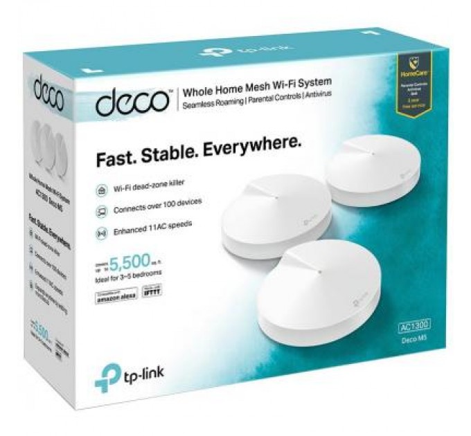 TP-Link Точка доступу Wi-Fi TP-Link DECO-M5-3-PACK
