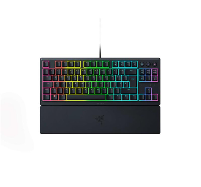 Razer Клавіатура Razer Ornata V3 TKL RGB 84key Mecha-Membrane Switch USB UA Black (RZ03-04881800-R371)