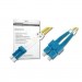 Digitus Оптичний патчкорд Digitus LC/UPC-SC/UPC,9/125,OS2,duplex,1m (DK-2932-01)