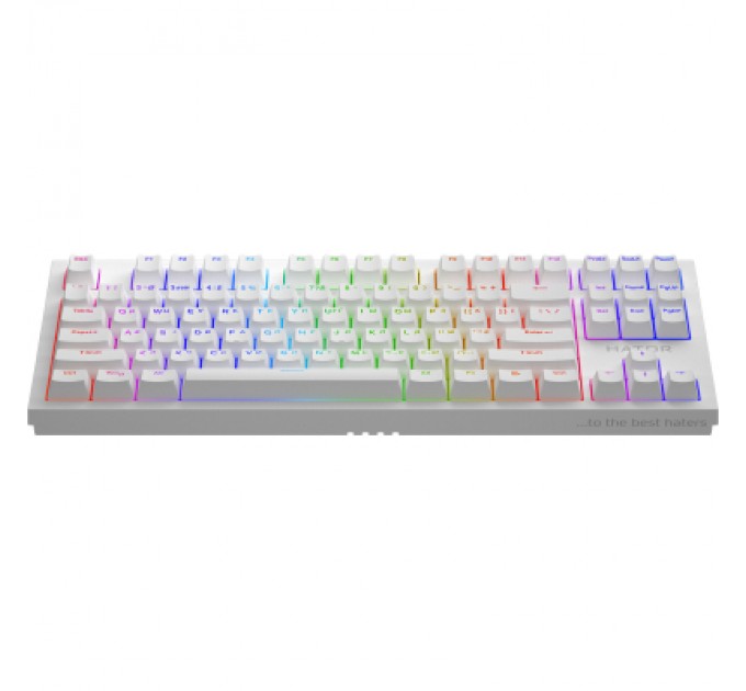 Hator Клавіатура Hator Skyfall 2 TKL Pro Orange USB White (HTK-751)