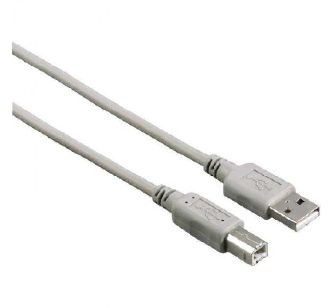 Hama Кабель для принтера USB 2.0 AM/BM 1.5m Hama (00200900)