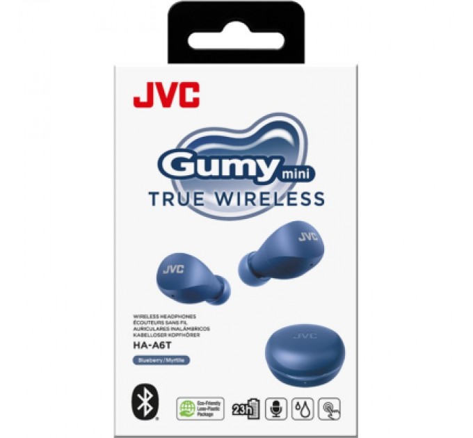 JVC Навушники JVC HA-A6T Blue (HA-A6T-A-U)