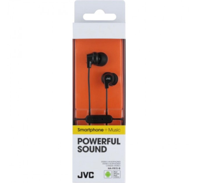 JVC Навушники JVC HA-FR15 Black (HA-FR15-B-EF)
