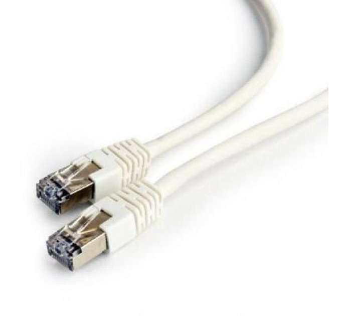 Cablexpert Патч-корд 0.25м FTP cat.6 CCA white Cablexpert (PP6-0.25M/W)
