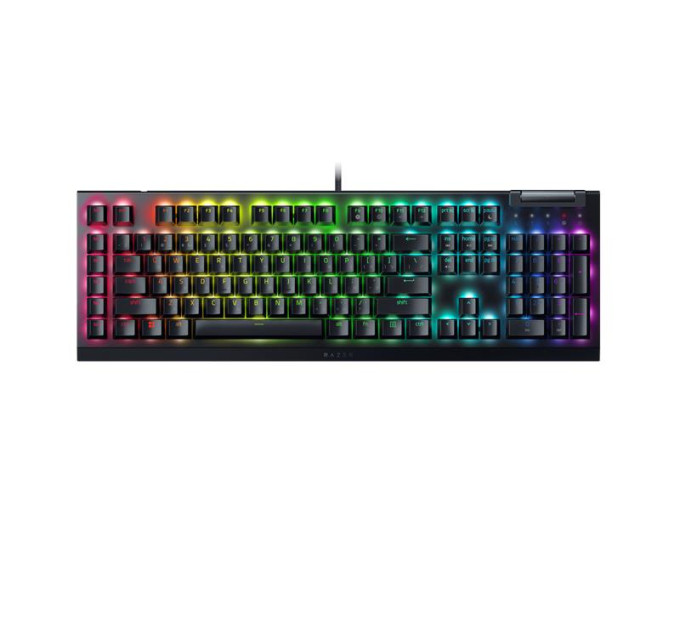 Razer Клавіатура Razer BlackWidow V4 X Green Switch USB RU Black (RZ03-04700800-R3R1)