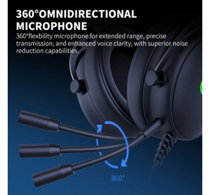 HP Навушники HP DHE-8005 Gaming USB 7.1 Black (DHE-8005U)