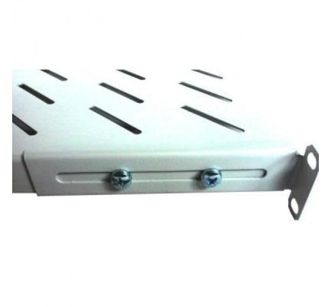 Hypernet Полка 19" Hypernet 1U глуб. 600мм, в шкафы глубиной 800мм, цвет серый (U-FS-80)