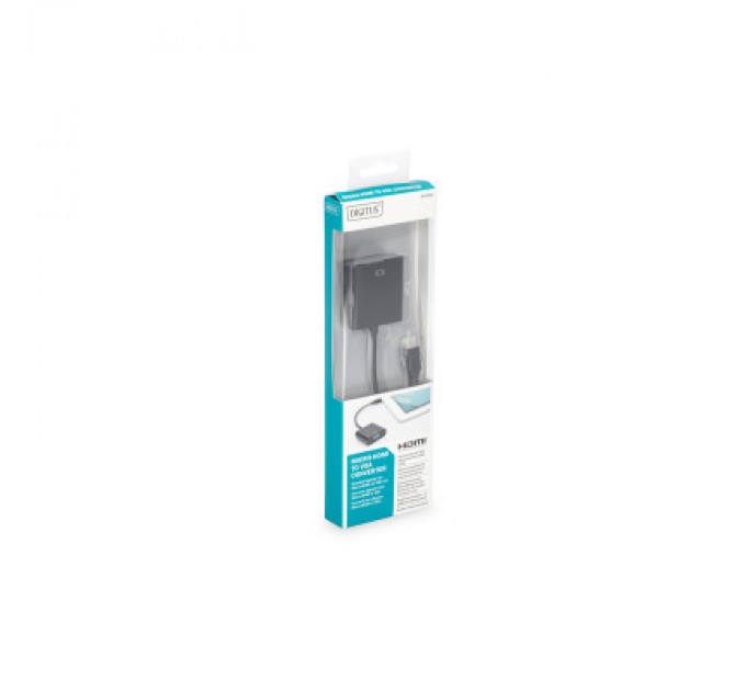 Digitus Перехідник MicroHDMI to VGA (M/F) Full HD Digitus (DA-70460)