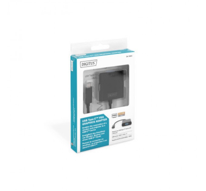 Digitus Перехідник USB-C to VGA Full HD Digitus (DA-70853)