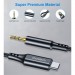 Choetech Перехідник USB-C to jack 3.5mm stereo audio (CDLA) 2.0m Choetech (AUX008-BK)