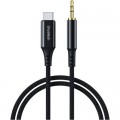 Choetech Перехідник USB-C to jack 3.5mm stereo audio (CDLA) 2.0m Choetech (AUX008-BK)