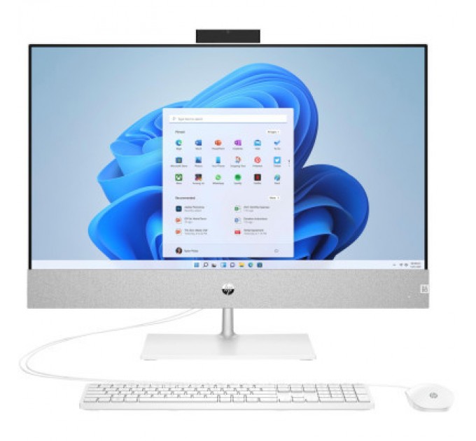 HP Комп'ютер HP Pavilion 27-ca2009ua AiO / i5-13400T, 16, 512, WiFi, Cam, KM (95Z28EA)