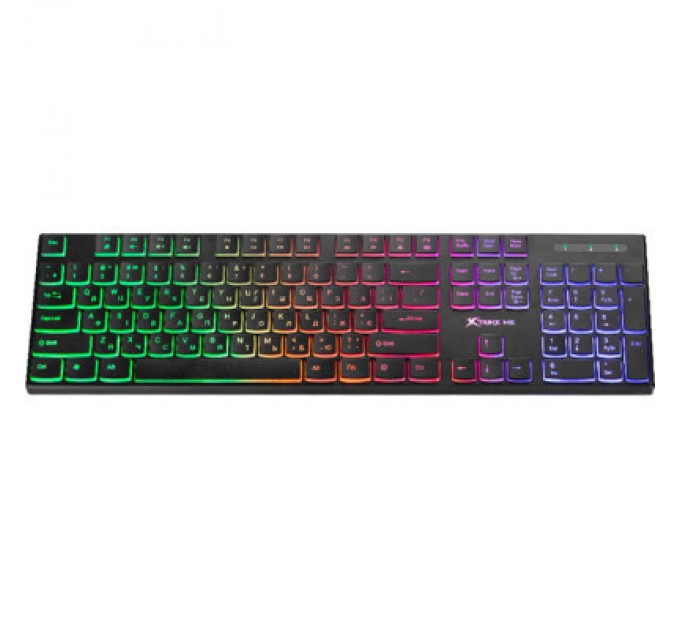 Xtrike ME Клавіатура Xtrike ME KB-511 LED USB UA Black (KB-511UA)