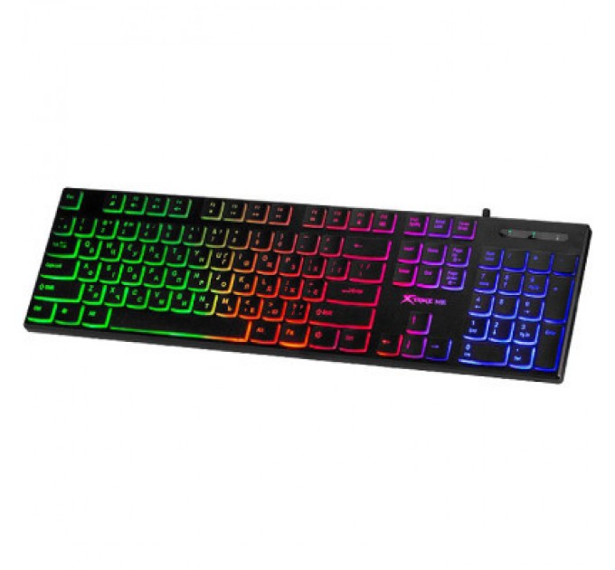 Xtrike ME Клавіатура Xtrike ME KB-511 LED USB UA Black (KB-511UA)
