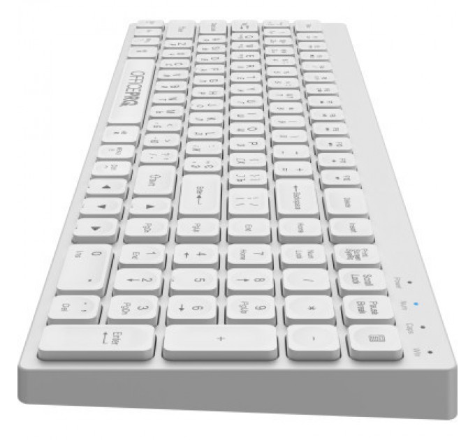 OfficePro Клавіатура OfficePro SK985W Wireless/Bluetooth White (SK985W)