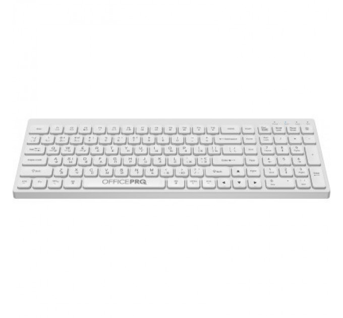 OfficePro Клавіатура OfficePro SK985W Wireless/Bluetooth White (SK985W)