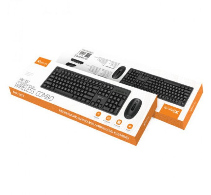 Xtrike ME Комплект Xtrike ME MK-307 Wireless UA Black (MK-307UA)