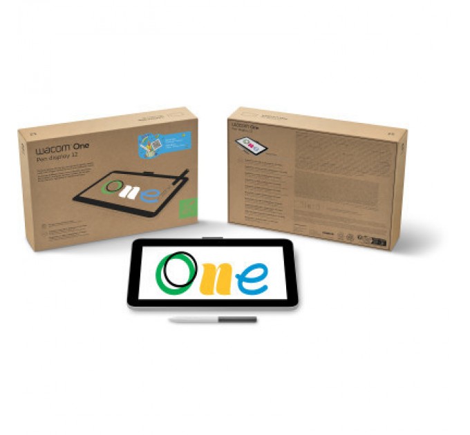 Wacom Планшет-монітор Wacom One12 (DTC121W0B)