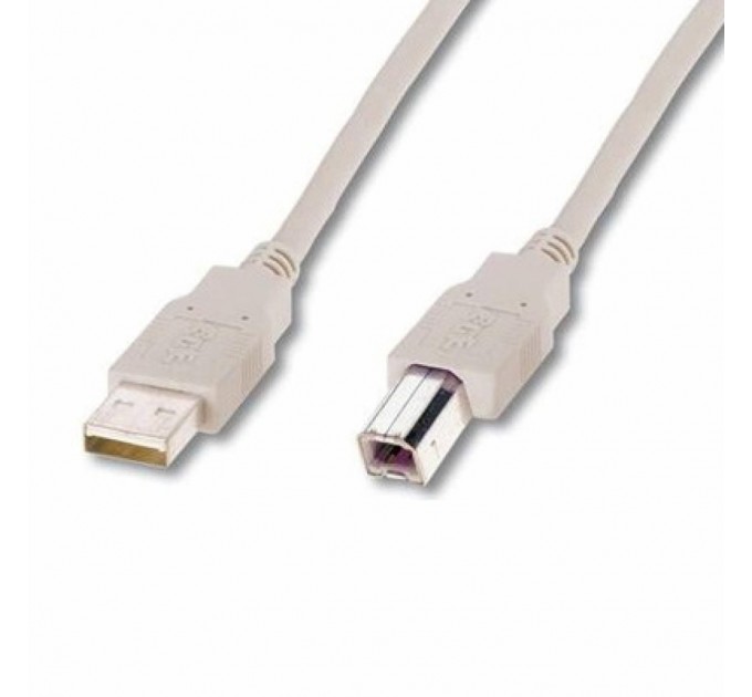 Digitus Кабель для принтера USB 2.0 AM/BM 1.8m Digitus (AK-300102-018-E)