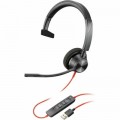 Poly Навушники Poly BlackWire C3310-M USB-A HS Mono (767F6AA)