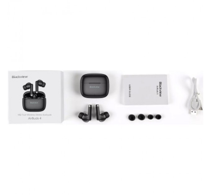 Blackview Навушники Blackview AirBuds 4 Black (6931548312673)