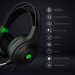 GamePro Навушники GamePro Racer HS610G Black-Green (HS610G)