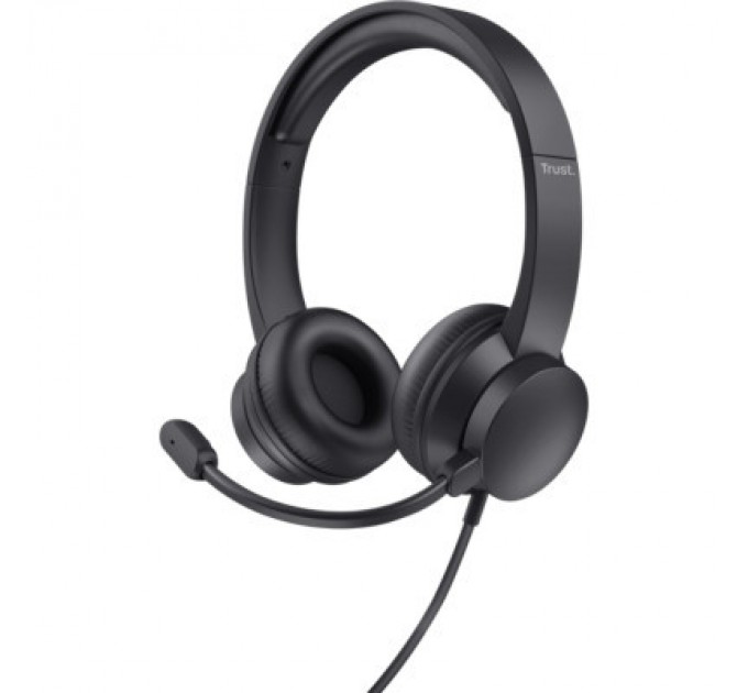 Trust Навушники Trust Ayda PC USB-A Black (25088)