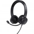 Trust Навушники Trust Ayda USB-ENC Black (25089)