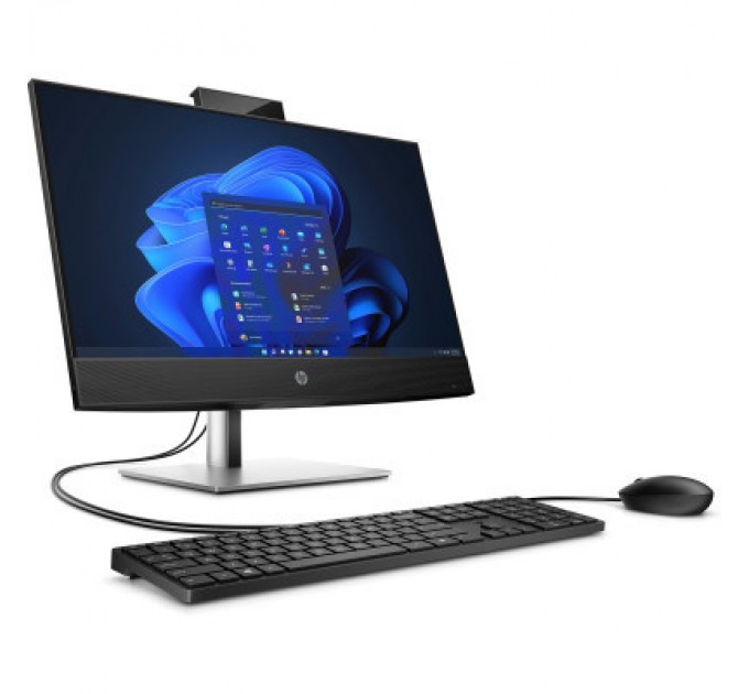 HP Комп'ютер HP ProOne 440 G9 AiO / i3-13100T, 16, 512, DVD-WR, WiFi, Cam, KM, W11P64 (935Y9EA)
