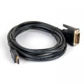 Gemix Кабель мультимедійний HDMI to DVI 24+1pin M, 3.0m Gemix (Art.GC 1417)