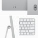 Apple Комп'ютер Apple A2874 24" iMac Retina 4.5K / Apple M3 with 8-core GPU, 256SSD, Silver (MQR93UA/A)