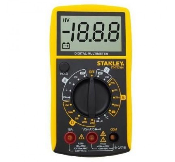 Stanley Цифровий мультиметр Stanley AC / DC 0-300V (STHT0-77364)