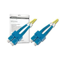 Оптичний патчкорд Digitus SC-SC, SM(OS2), duplex, 1m (DK-2922-01)