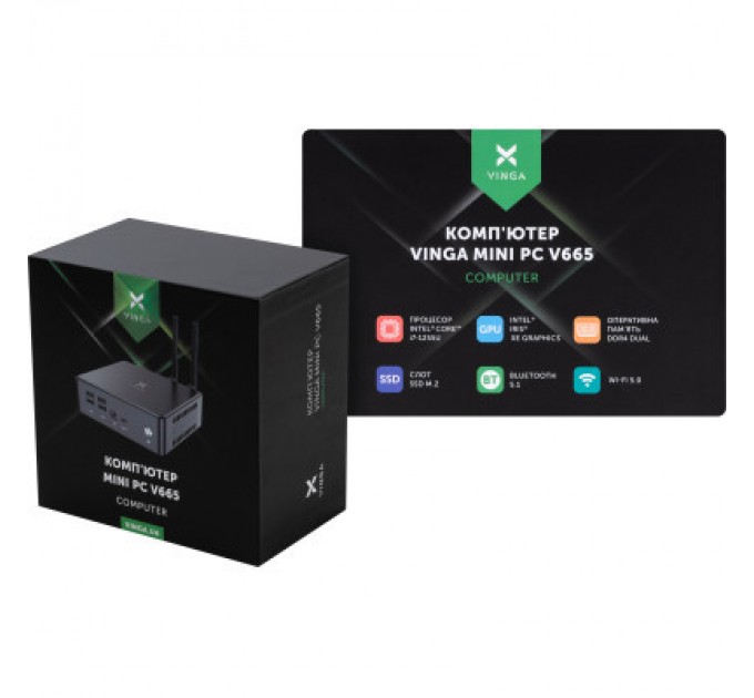 Vinga Комп'ютер Vinga Mini PC V665 (V6651255U)