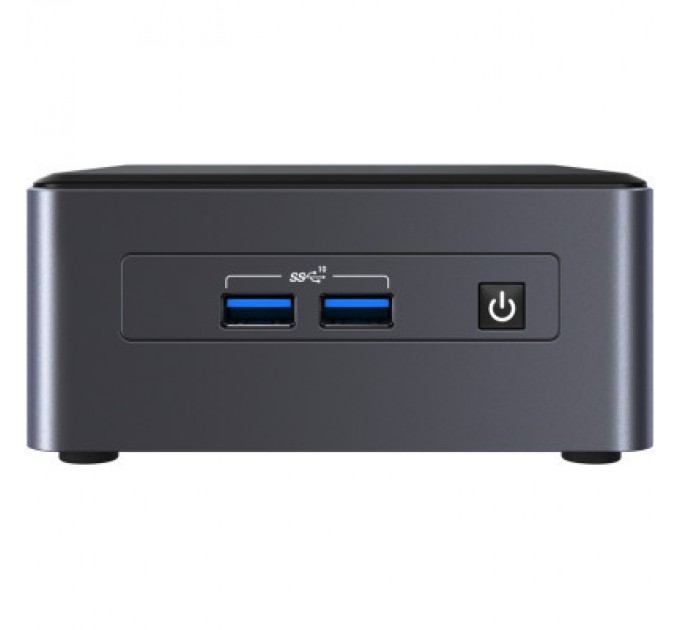 ASUS Комп'ютер ASUS NUC 12 Pro Kit NUC12WSHi3 / i3-1220P, M.2 22x80 NVMe, 22x42 SATA, 2.5'' SATA slot (90AB2WSH-MR4120)