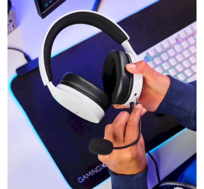 Trust Навушники Trust GXT 490 Fayzo 7.1 USB-A White (25302)