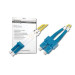 Digitus Оптичний патчкорд Digitus LC/UPC-SC/UPC,9/125,OS2,duplex,3m (DK-2932-03)