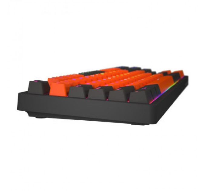 Hator Клавіатура Hator Rockfall 2 Mecha Signature Edition USB Black/Orange/Black (HTK-520-BOB)