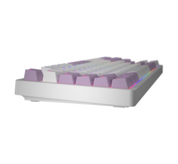 Hator Клавіатура Hator Rockfall 2 Mecha Signature Edition USB White/White/Lilac (HTK-521-WWL)