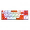 Hator Клавіатура Hator Rockfall 2 Mecha Signature Edition USB White/White/Orange (HTK-521-WWO)