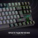 GamePro Клавіатура GamePro MK100B Blue Switch LED USB Black (MK100B)