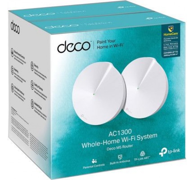 TP-Link Точка доступу Wi-Fi TP-Link DECO-M5-2-PACK